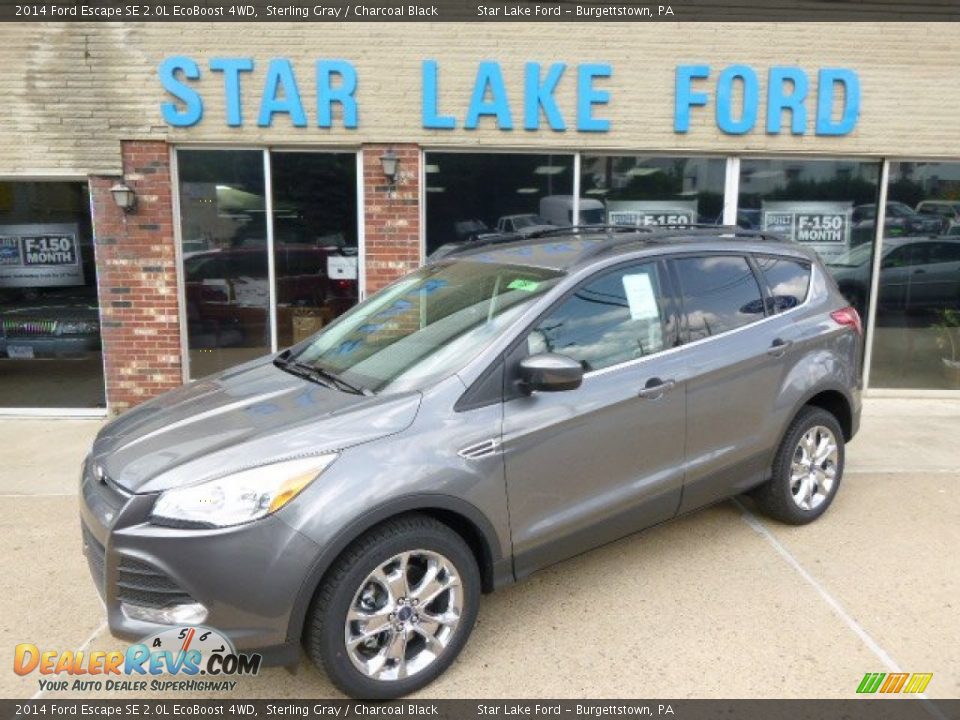 2014 Ford Escape SE 2.0L EcoBoost 4WD Sterling Gray / Charcoal Black Photo #1