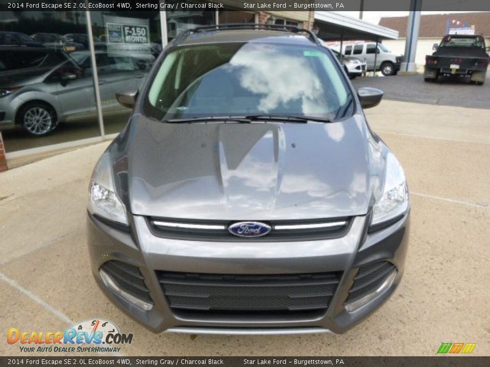 2014 Ford Escape SE 2.0L EcoBoost 4WD Sterling Gray / Charcoal Black Photo #2