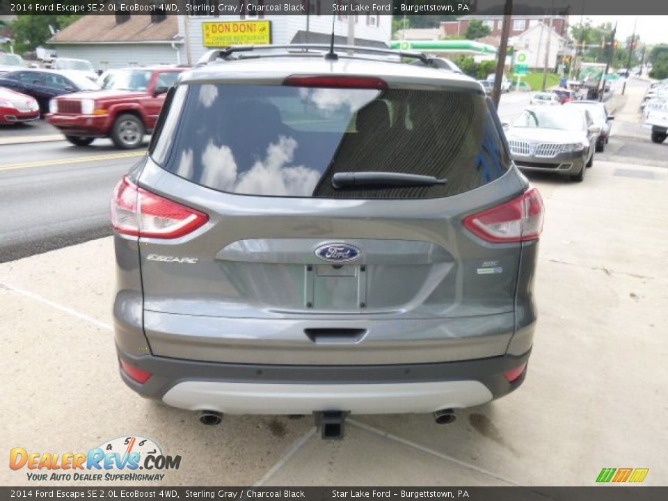 2014 Ford Escape SE 2.0L EcoBoost 4WD Sterling Gray / Charcoal Black Photo #5