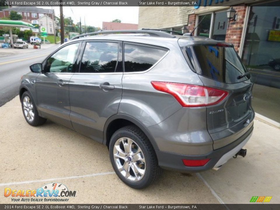 2014 Ford Escape SE 2.0L EcoBoost 4WD Sterling Gray / Charcoal Black Photo #6