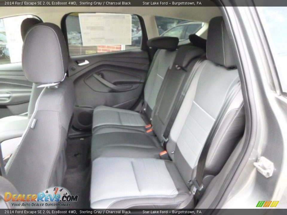 2014 Ford Escape SE 2.0L EcoBoost 4WD Sterling Gray / Charcoal Black Photo #10