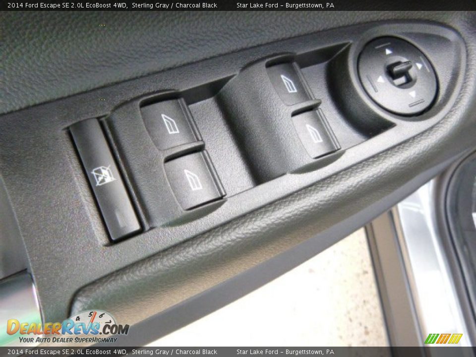 2014 Ford Escape SE 2.0L EcoBoost 4WD Sterling Gray / Charcoal Black Photo #12