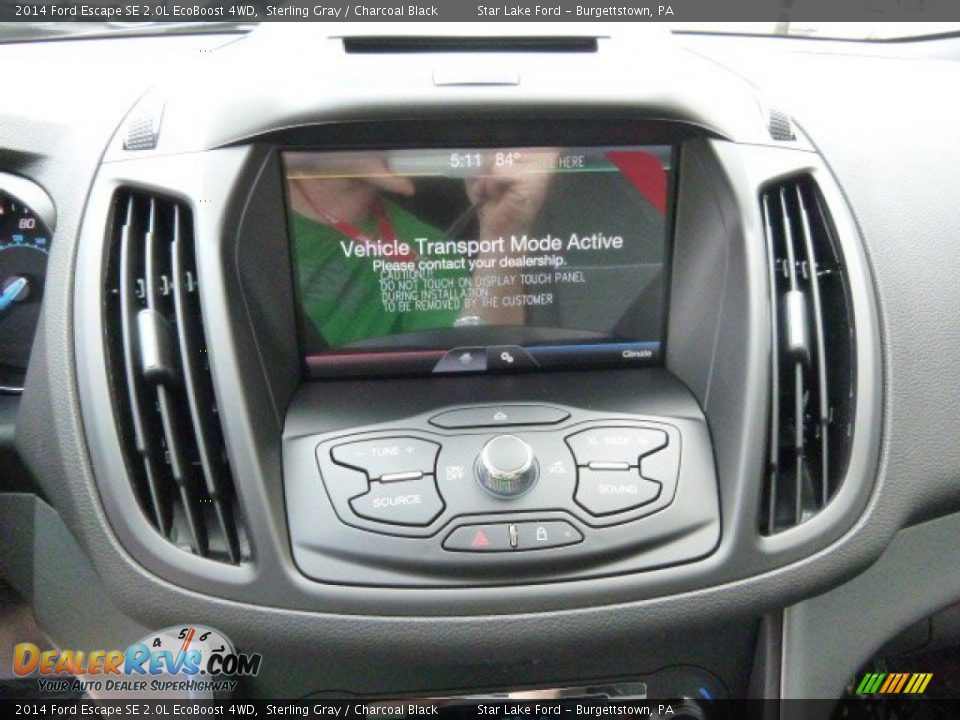 2014 Ford Escape SE 2.0L EcoBoost 4WD Sterling Gray / Charcoal Black Photo #14