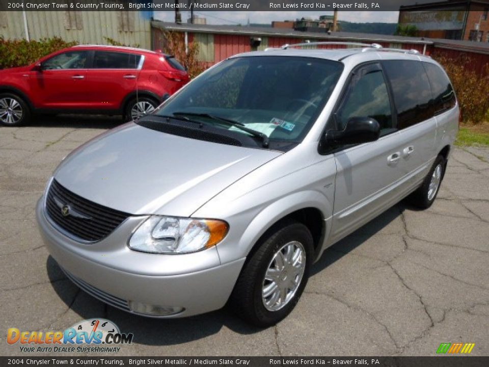 2004 Chrysler Town & Country Touring Bright Silver Metallic / Medium Slate Gray Photo #4