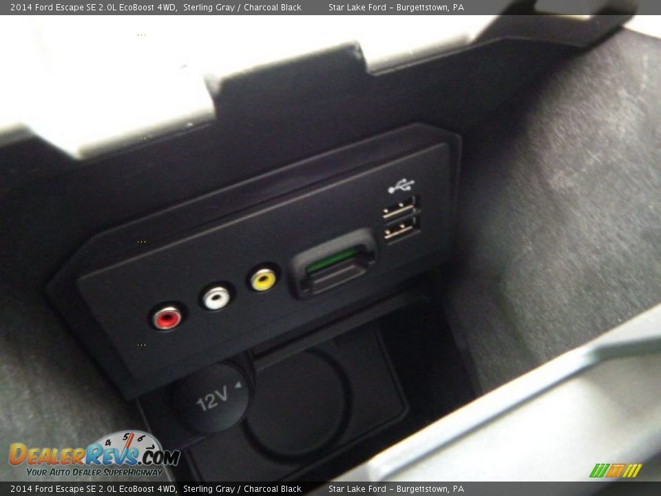 2014 Ford Escape SE 2.0L EcoBoost 4WD Sterling Gray / Charcoal Black Photo #17