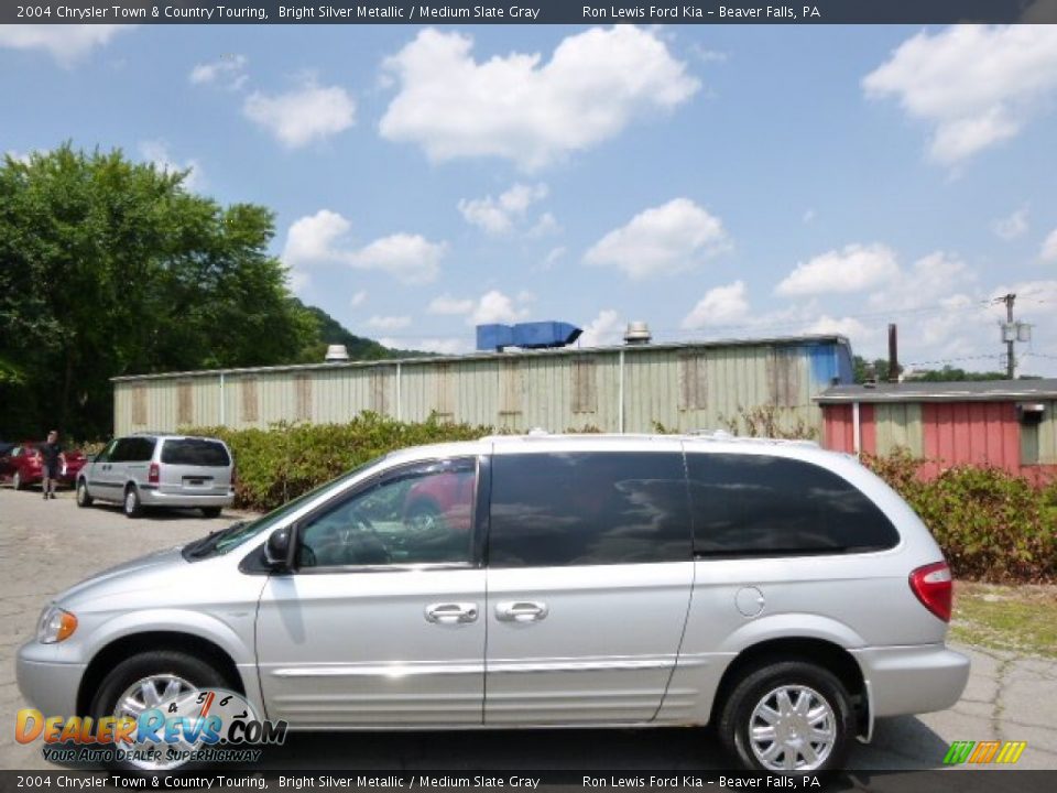 2004 Chrysler Town & Country Touring Bright Silver Metallic / Medium Slate Gray Photo #5
