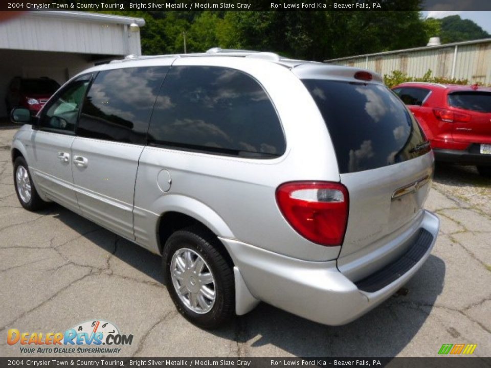 2004 Chrysler Town & Country Touring Bright Silver Metallic / Medium Slate Gray Photo #6