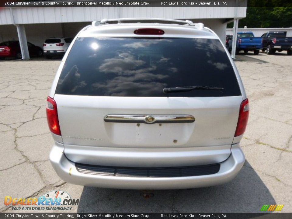 2004 Chrysler Town & Country Touring Bright Silver Metallic / Medium Slate Gray Photo #7