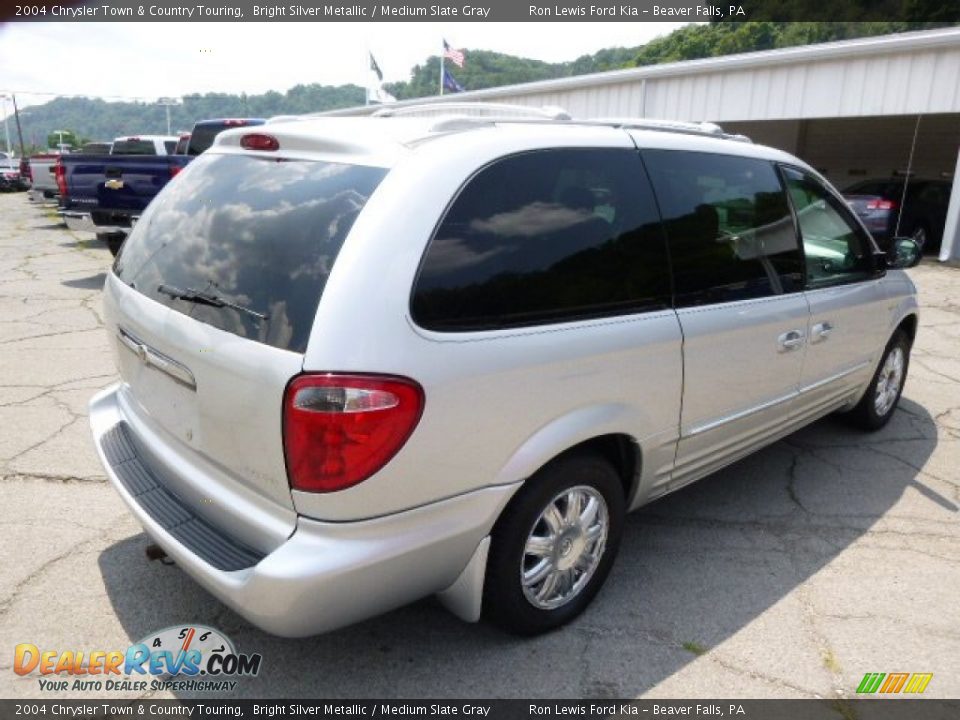 2004 Chrysler Town & Country Touring Bright Silver Metallic / Medium Slate Gray Photo #8