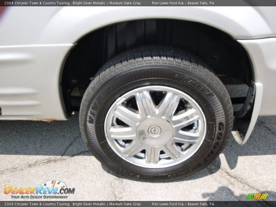 2004 Chrysler Town & Country Touring Bright Silver Metallic / Medium Slate Gray Photo #9