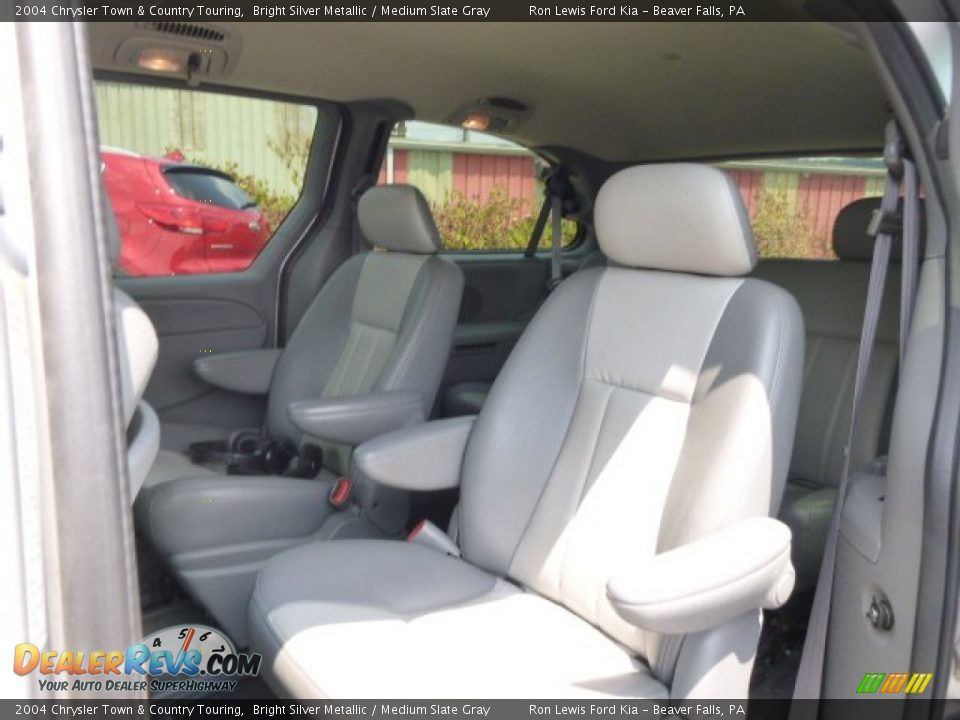 2004 Chrysler Town & Country Touring Bright Silver Metallic / Medium Slate Gray Photo #11