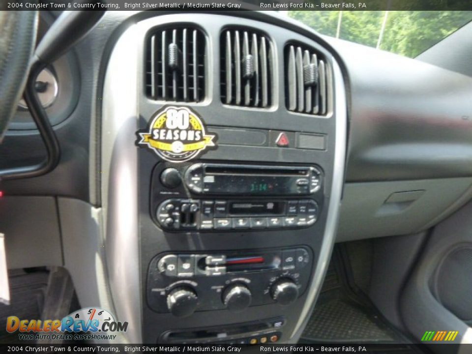 2004 Chrysler Town & Country Touring Bright Silver Metallic / Medium Slate Gray Photo #16