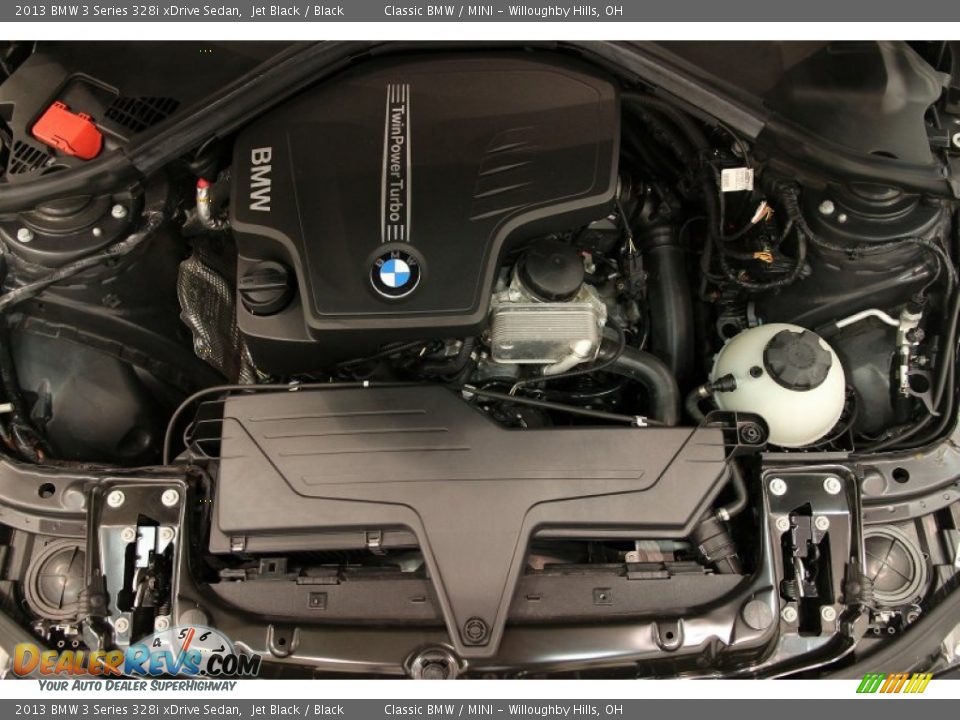 2013 BMW 3 Series 328i xDrive Sedan Jet Black / Black Photo #28