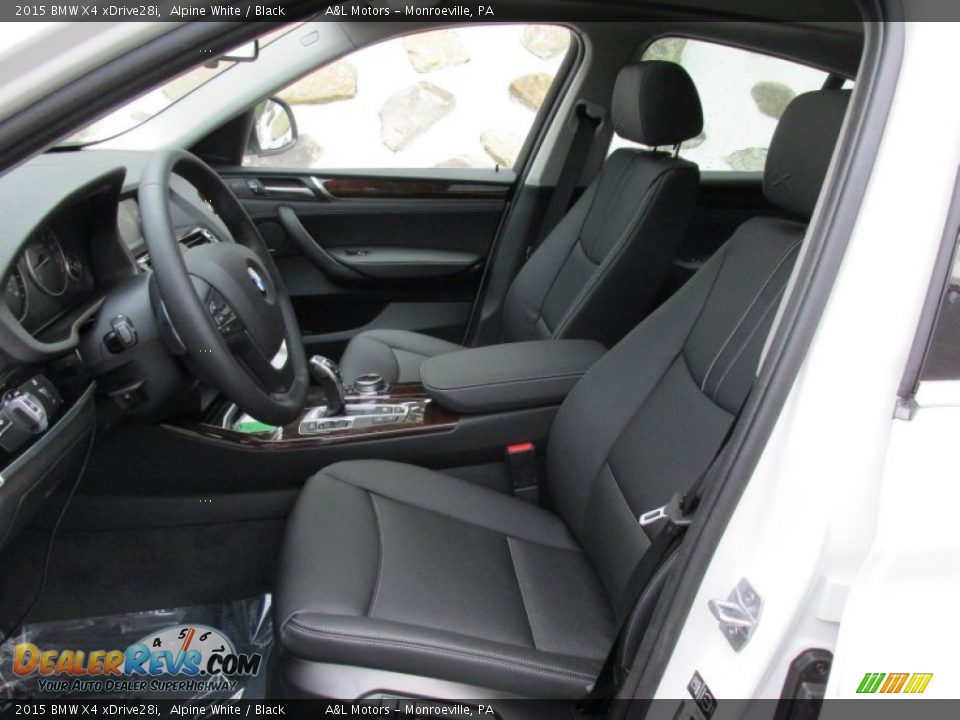 Front Seat of 2015 BMW X4 xDrive28i Photo #12