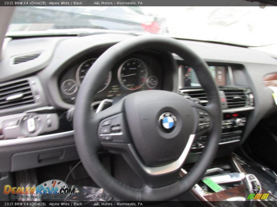 2015 BMW X4 xDrive28i Alpine White / Black Photo #14