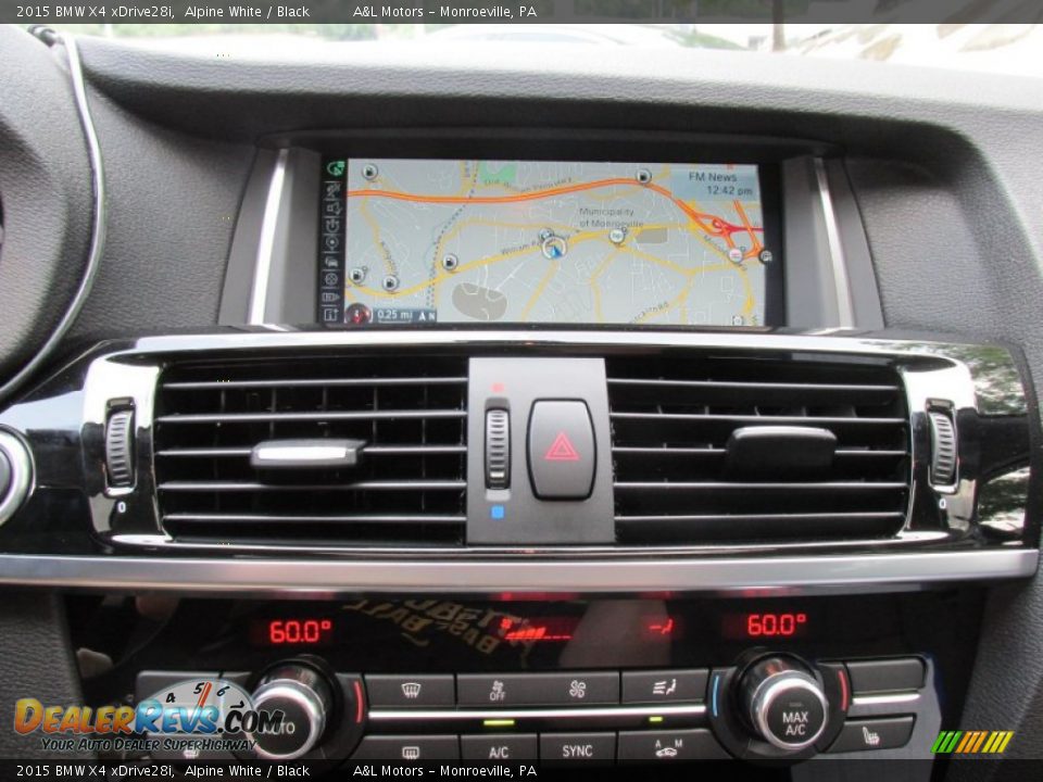2015 BMW X4 xDrive28i Alpine White / Black Photo #17
