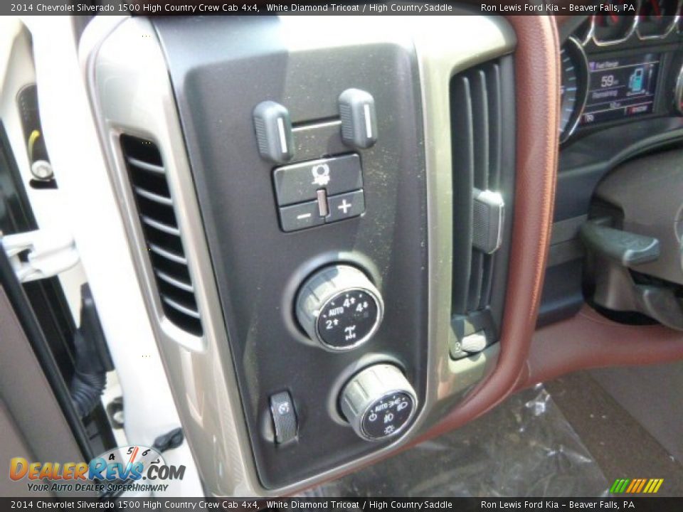 Controls of 2014 Chevrolet Silverado 1500 High Country Crew Cab 4x4 Photo #15