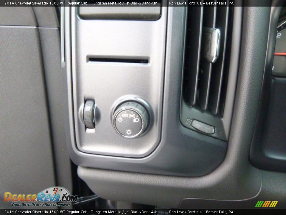 2014 Chevrolet Silverado 1500 WT Regular Cab Tungsten Metallic / Jet Black/Dark Ash Photo #18