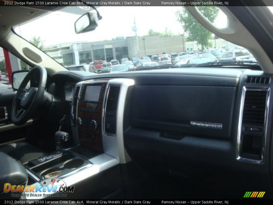 2012 Dodge Ram 1500 Laramie Crew Cab 4x4 Mineral Gray Metallic / Dark Slate Gray Photo #16