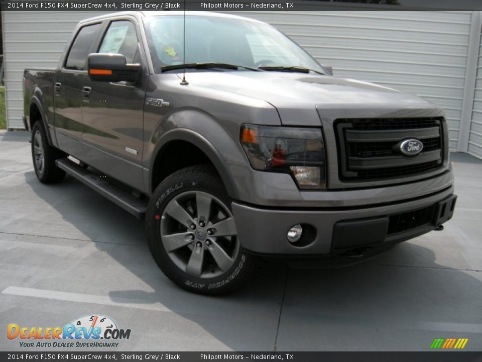 2014 Ford F150 FX4 SuperCrew 4x4 Sterling Grey / Black Photo #1