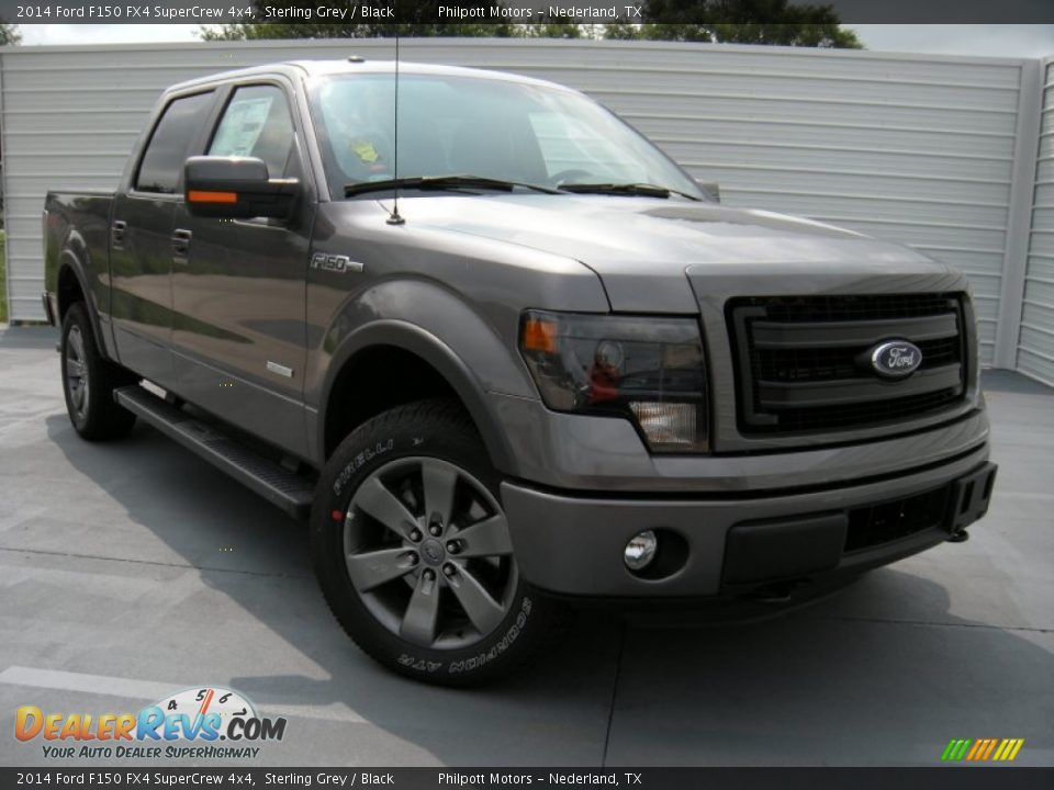 2014 Ford F150 FX4 SuperCrew 4x4 Sterling Grey / Black Photo #2