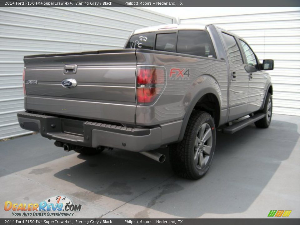 2014 Ford F150 FX4 SuperCrew 4x4 Sterling Grey / Black Photo #4