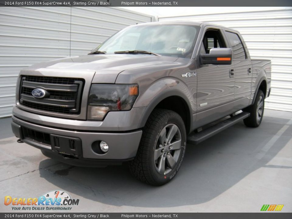2014 Ford F150 FX4 SuperCrew 4x4 Sterling Grey / Black Photo #7