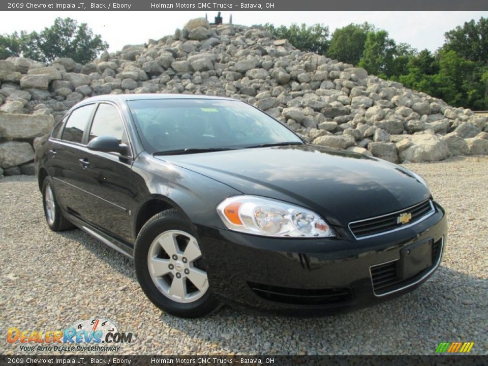 2009 Chevrolet Impala LT Black / Ebony Photo #1