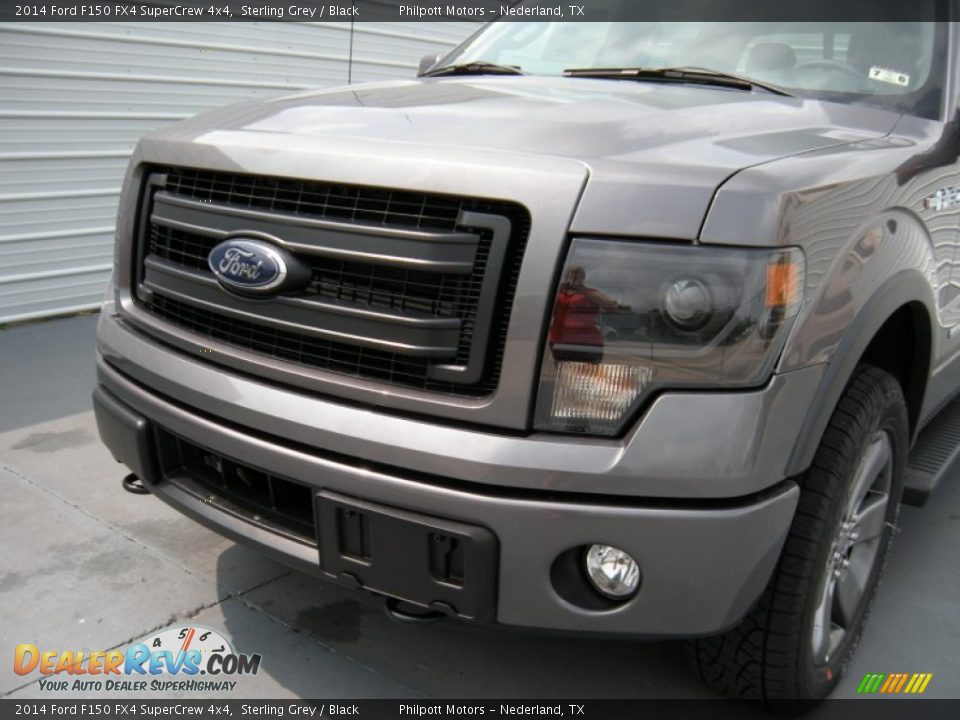 2014 Ford F150 FX4 SuperCrew 4x4 Sterling Grey / Black Photo #10