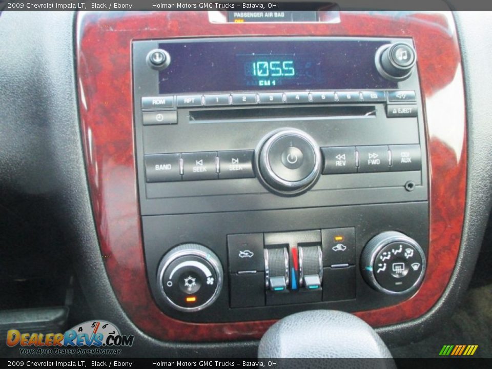 2009 Chevrolet Impala LT Black / Ebony Photo #7