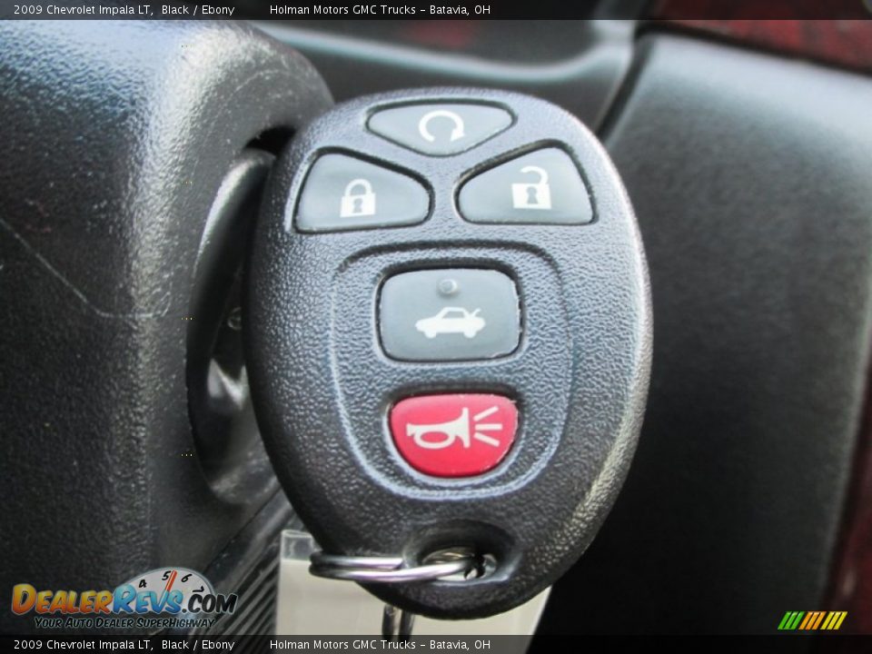 2009 Chevrolet Impala LT Black / Ebony Photo #9