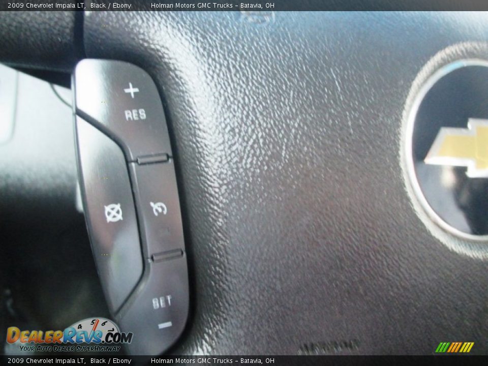 2009 Chevrolet Impala LT Black / Ebony Photo #10