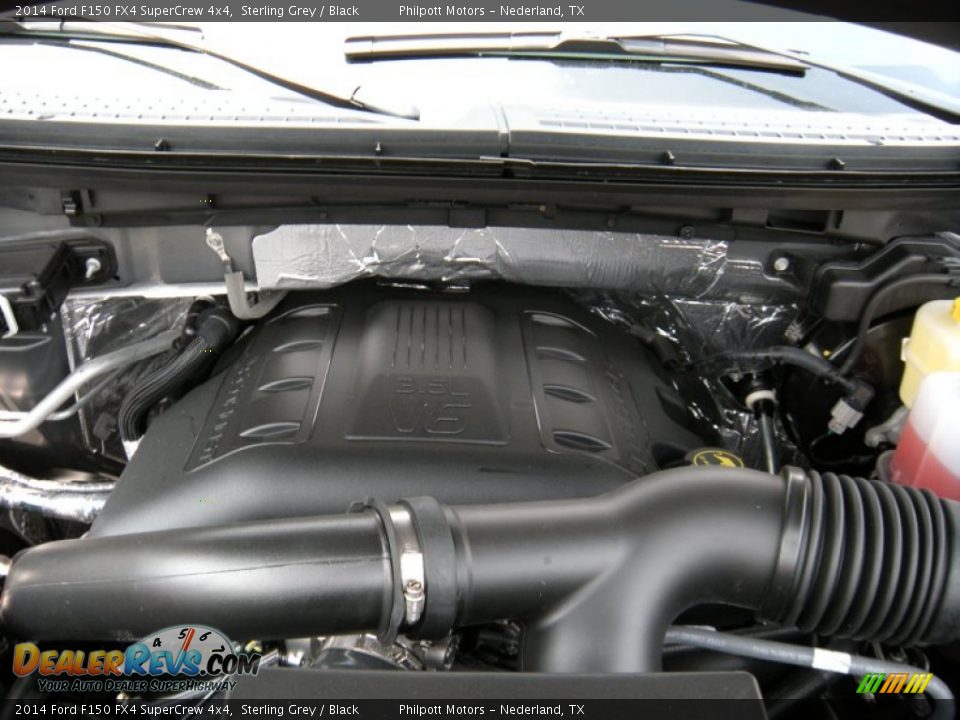 2014 Ford F150 FX4 SuperCrew 4x4 Sterling Grey / Black Photo #19