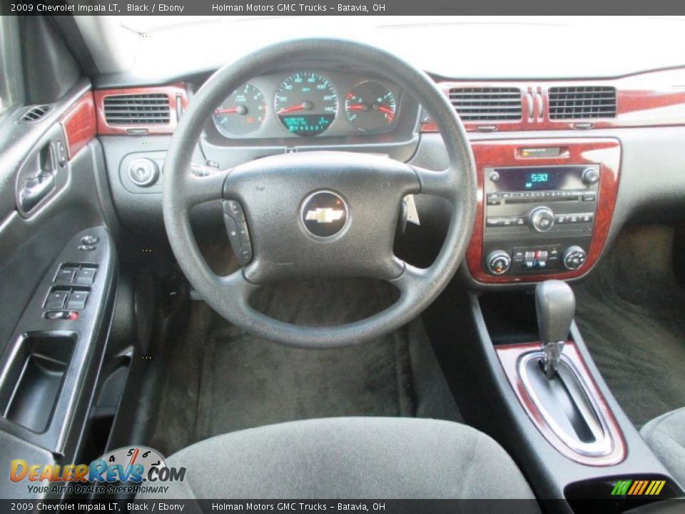 2009 Chevrolet Impala LT Black / Ebony Photo #14