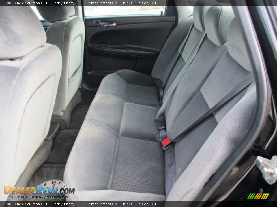 2009 Chevrolet Impala LT Black / Ebony Photo #15