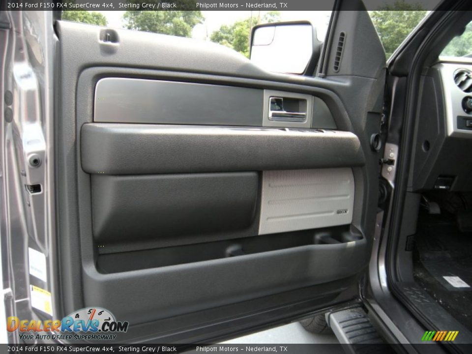 2014 Ford F150 FX4 SuperCrew 4x4 Sterling Grey / Black Photo #23