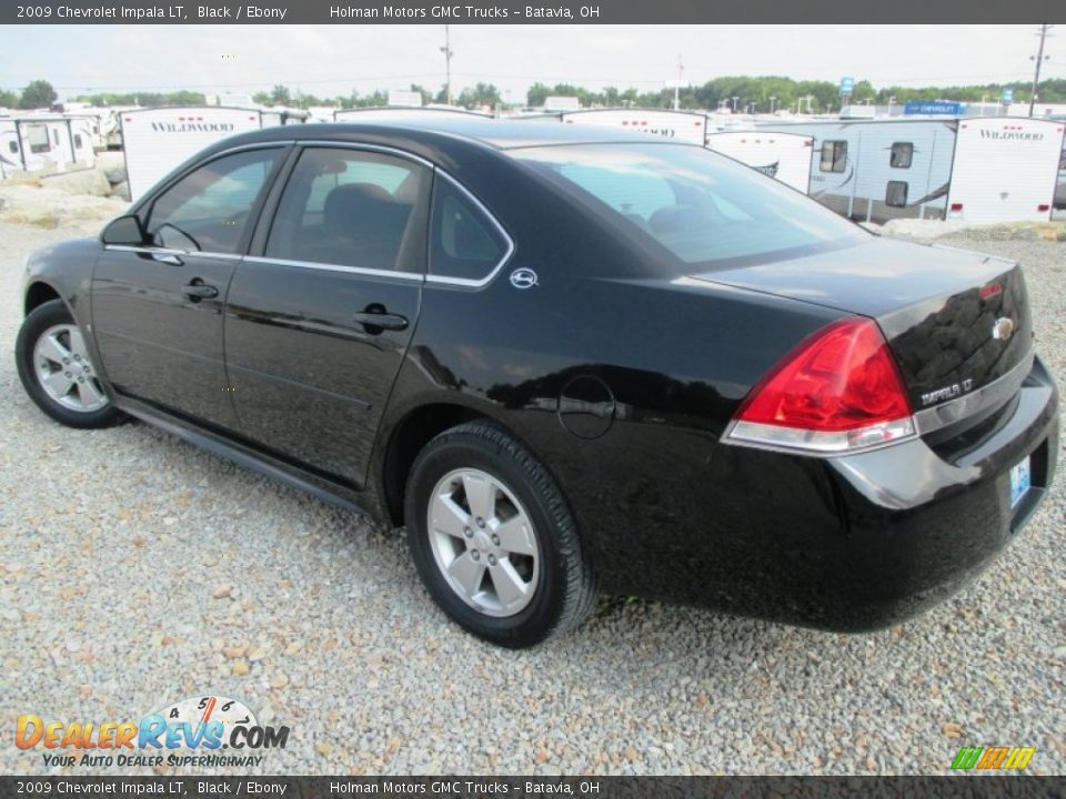 2009 Chevrolet Impala LT Black / Ebony Photo #17