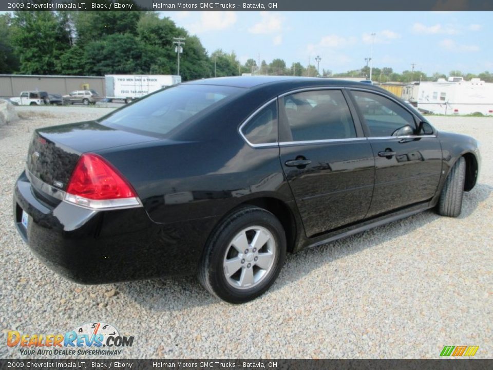 2009 Chevrolet Impala LT Black / Ebony Photo #18