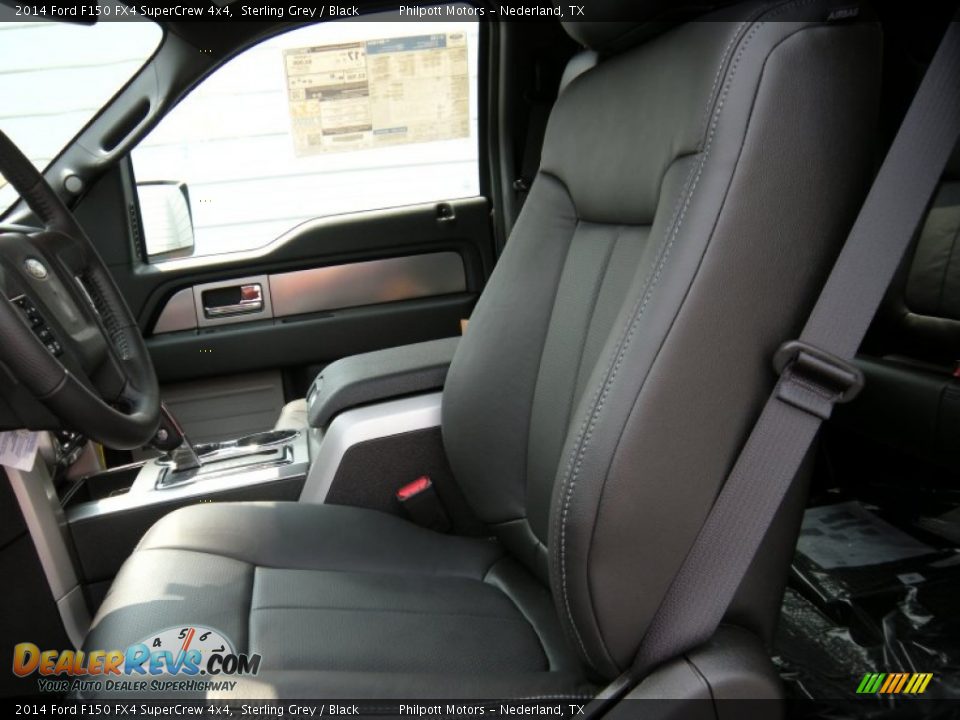 2014 Ford F150 FX4 SuperCrew 4x4 Sterling Grey / Black Photo #25