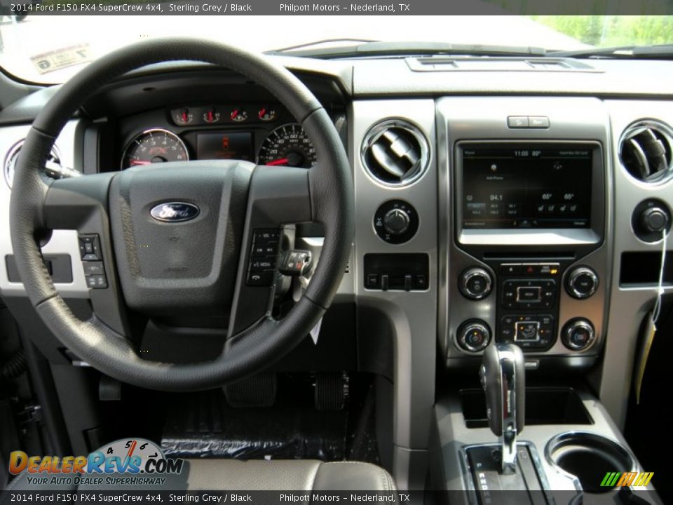 2014 Ford F150 FX4 SuperCrew 4x4 Sterling Grey / Black Photo #27