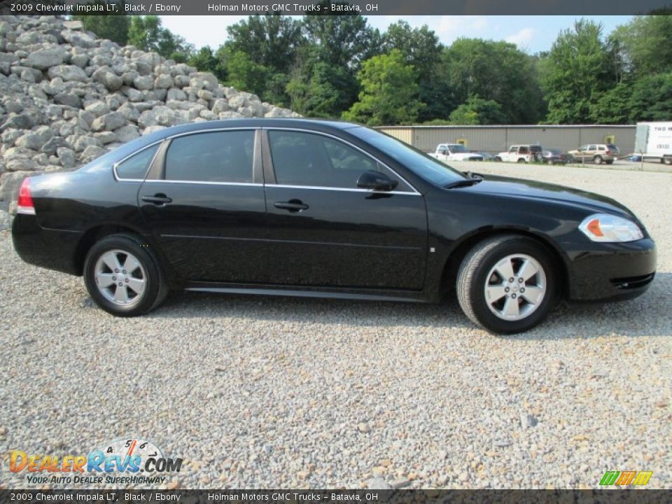 2009 Chevrolet Impala LT Black / Ebony Photo #22