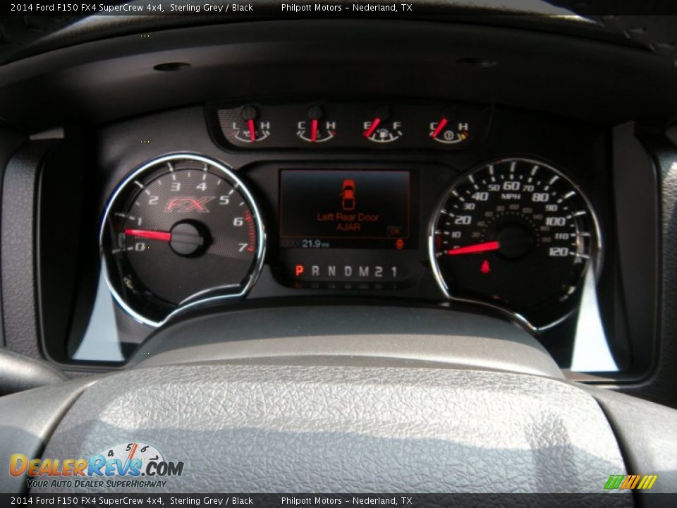 2014 Ford F150 FX4 SuperCrew 4x4 Sterling Grey / Black Photo #35