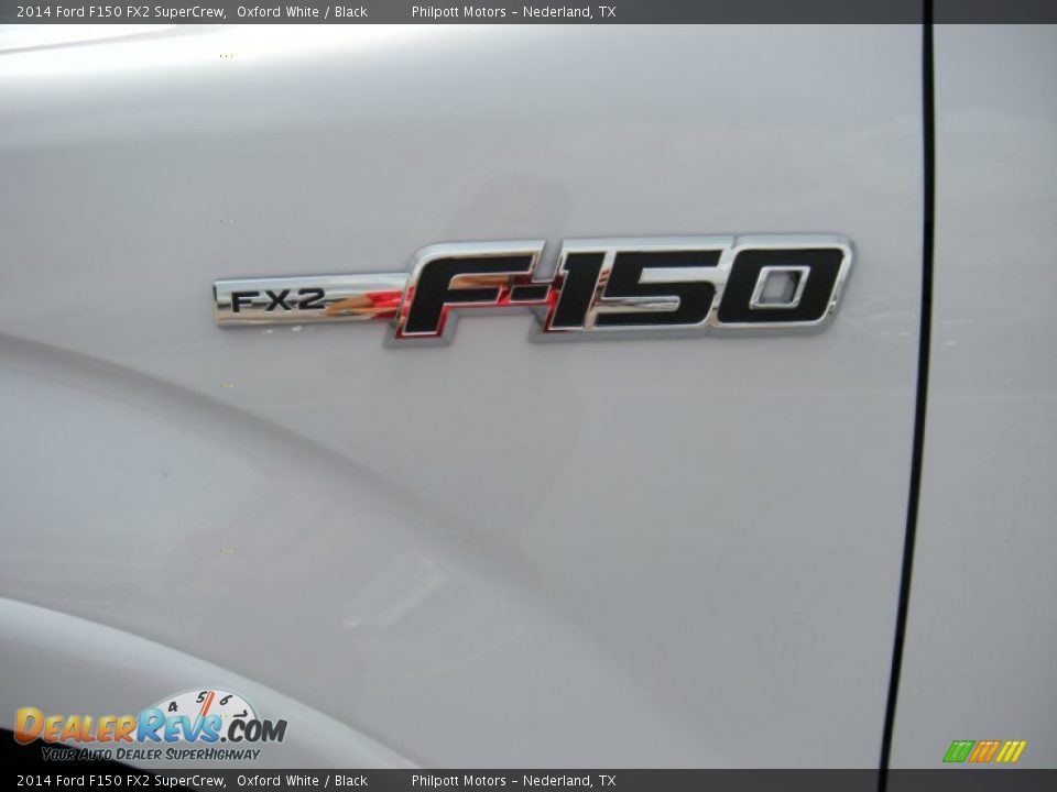 2014 Ford F150 FX2 SuperCrew Oxford White / Black Photo #13