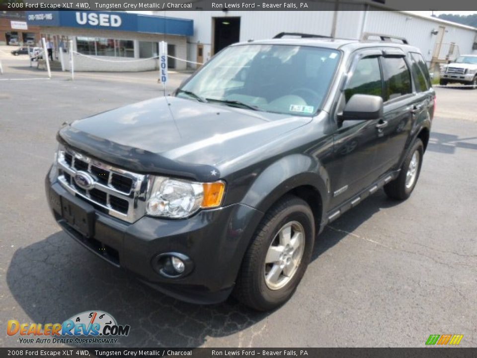 2008 Ford Escape XLT 4WD Tungsten Grey Metallic / Charcoal Photo #4