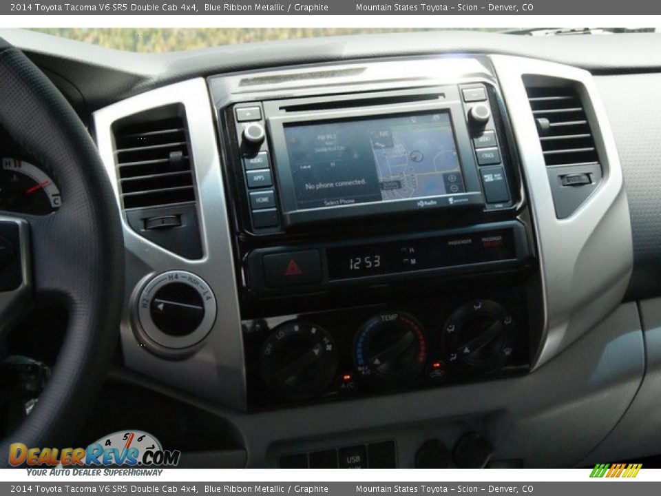 2014 Toyota Tacoma V6 SR5 Double Cab 4x4 Blue Ribbon Metallic / Graphite Photo #6