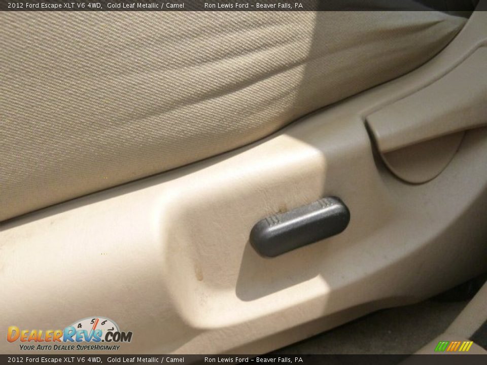 2012 Ford Escape XLT V6 4WD Gold Leaf Metallic / Camel Photo #16