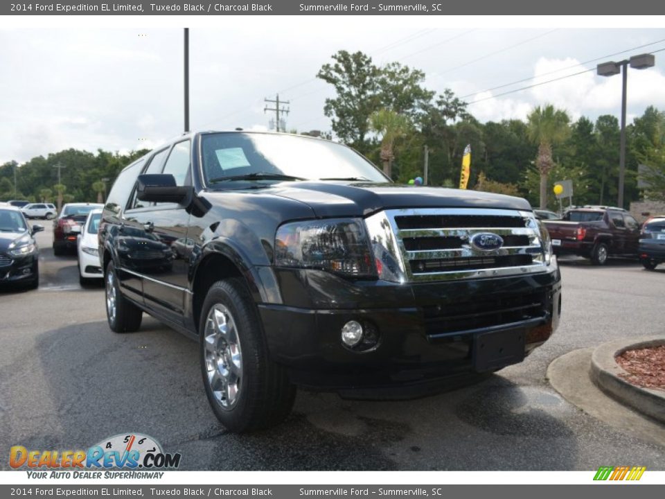 2014 Ford Expedition EL Limited Tuxedo Black / Charcoal Black Photo #1