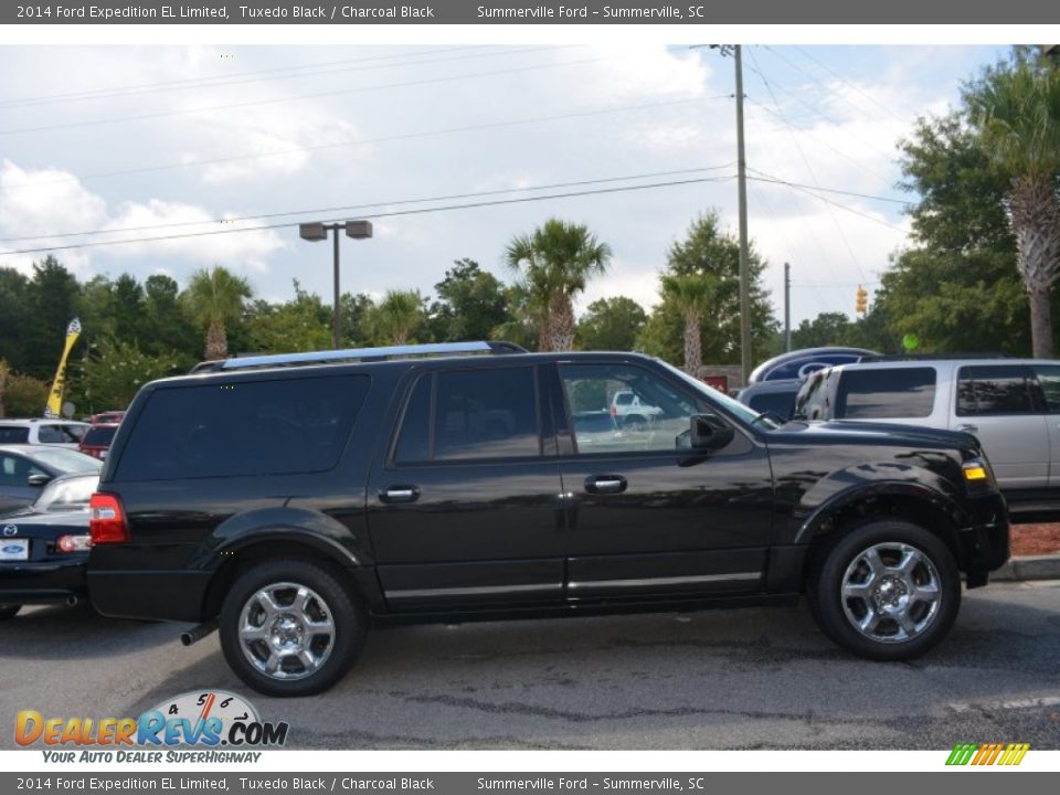 2014 Ford Expedition EL Limited Tuxedo Black / Charcoal Black Photo #2