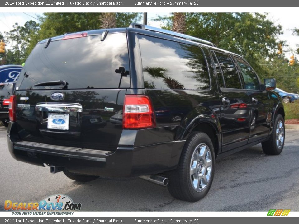 2014 Ford Expedition EL Limited Tuxedo Black / Charcoal Black Photo #3