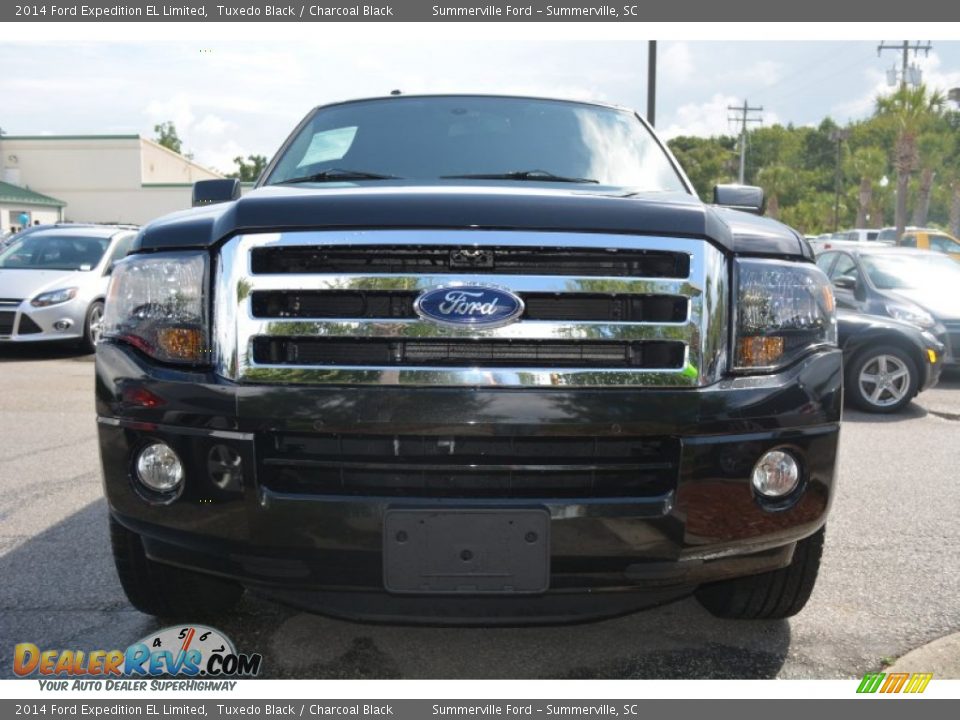2014 Ford Expedition EL Limited Tuxedo Black / Charcoal Black Photo #7